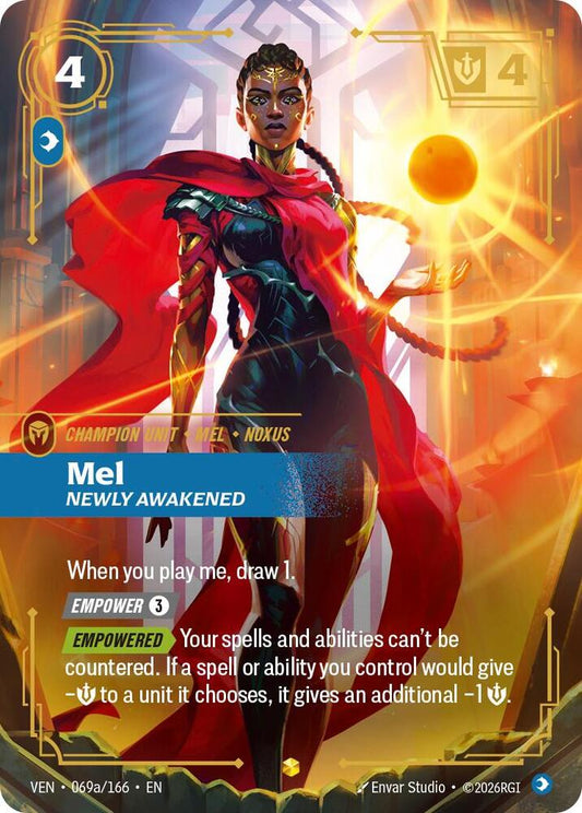 Mel, Newly Awakened (Alternate Art) | Vendetta #069a/166