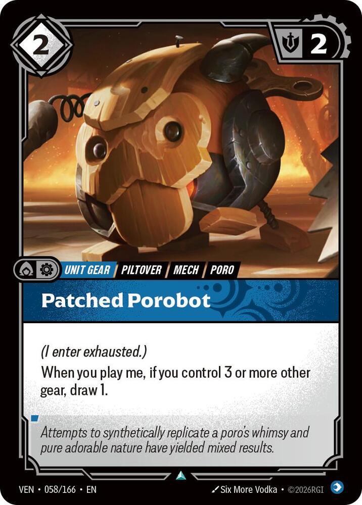 Patched Porobot | Vendetta #058/166