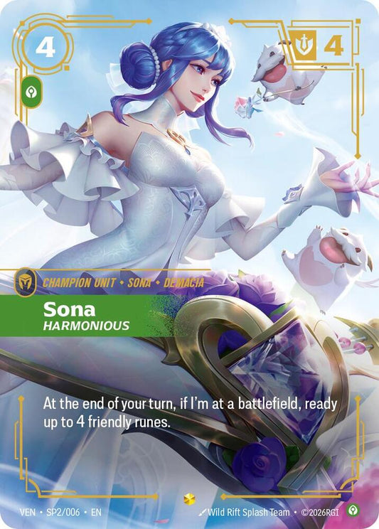 Sona - Harmonious | Vendetta #SP2/006