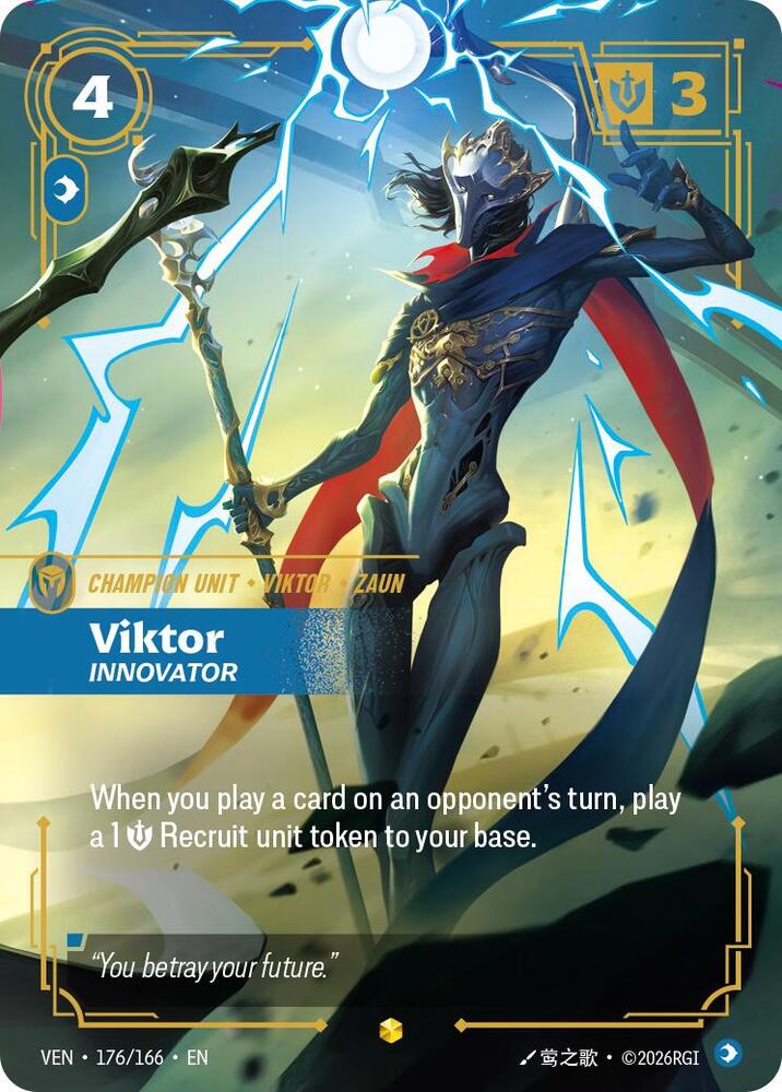 Viktor, Innovator (Overnumbered) | Vendetta #176/166