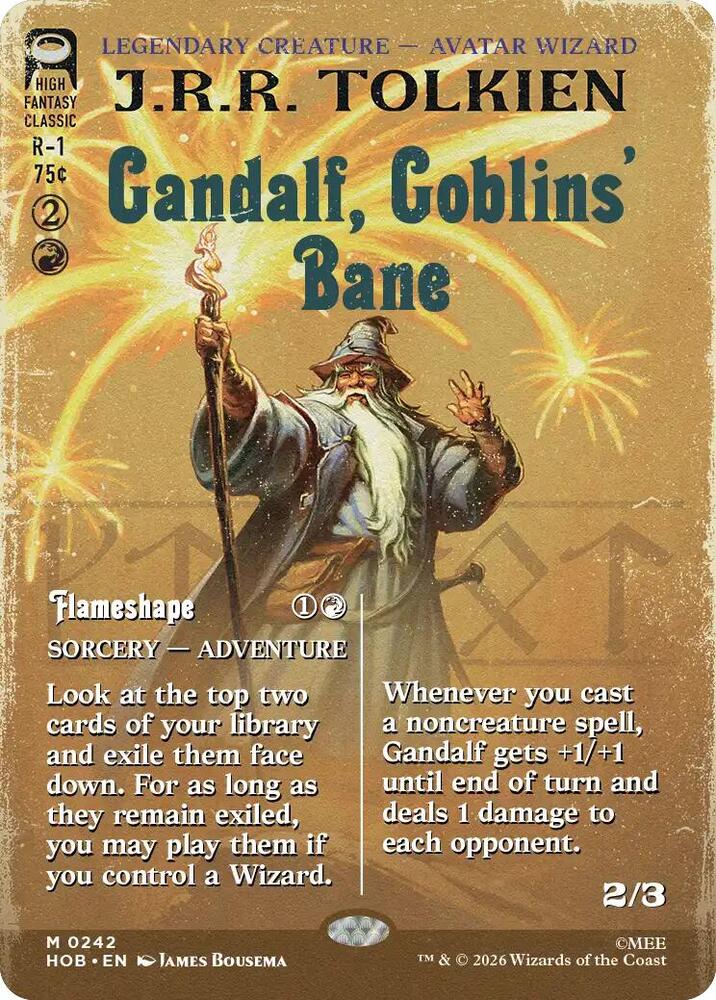 Gandalf, Goblins' Bane // Flameshape | The Hobbit #242