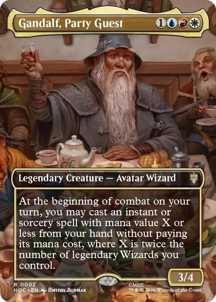 Gandalf, Party Guest (Borderless) | The Hobbit: Eternal-Legal #2