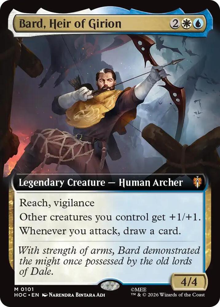 Bard, Heir of Girion (Extended Art) | The Hobbit: Eternal-Legal #101