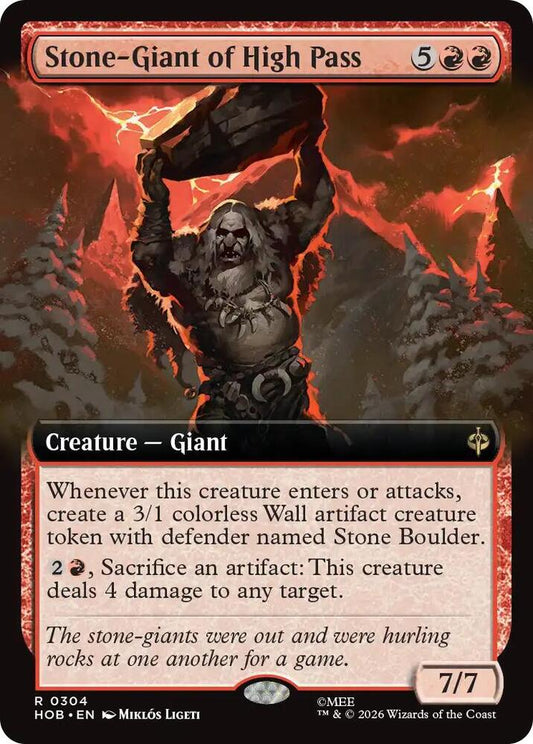 Stone-Giant of High Pass (Extended Art) | The Hobbit #304