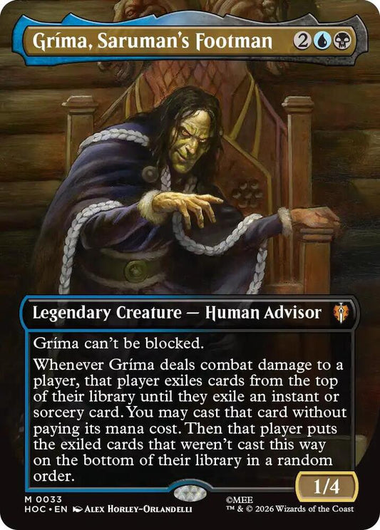 Grima, Saruman's Footman (Borderless) | The Hobbit: Eternal-Legal #33