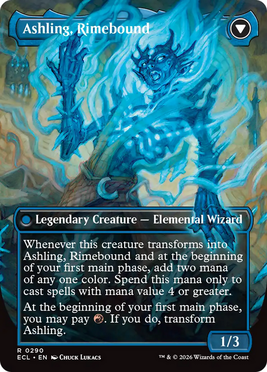 Ashling, Rekindled // Ashling, Rimebound | Lorwyn Eclipsed #290