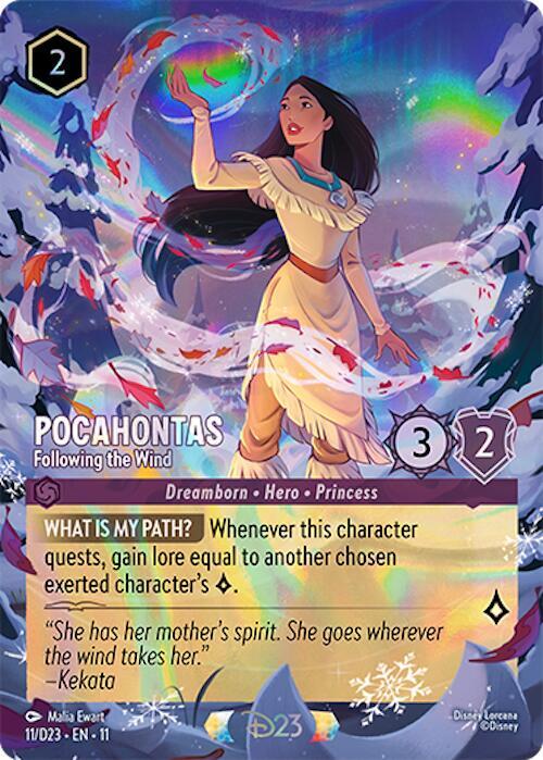 Pocahontas - Following the Wind | D23 Promos #11
