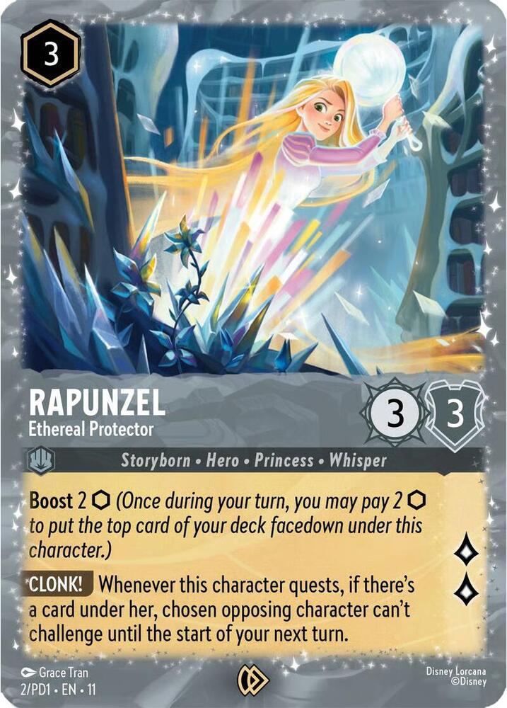 Rapunzel - Ethereal Protector | Disney Lorcana Promo Cards #2