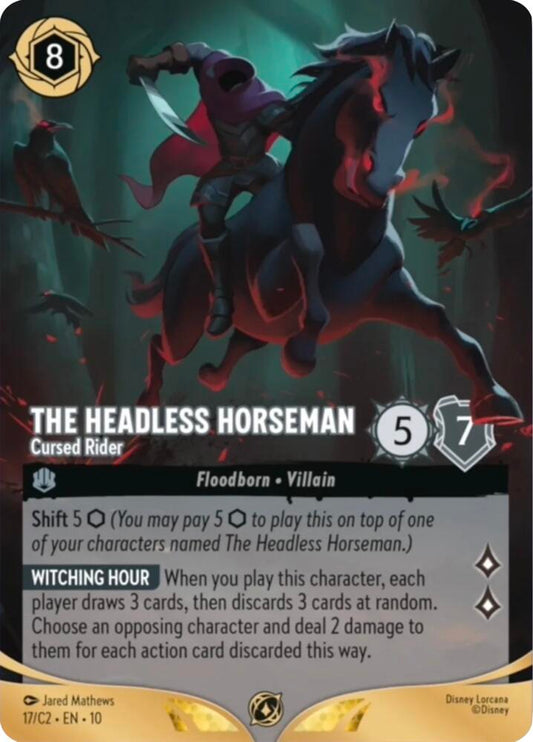 The Headless Horseman - Cursed Rider | Disney Lorcana Promo Cards #17