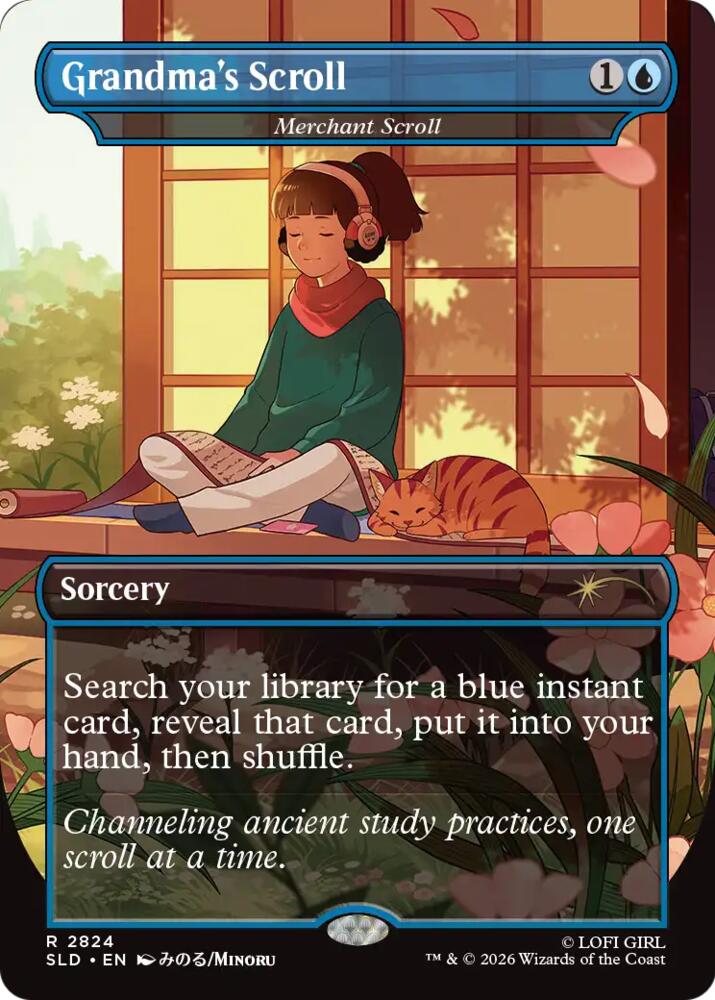 Grandma's Scroll - Merchant Scroll | Secret Lair Drop Series #2824