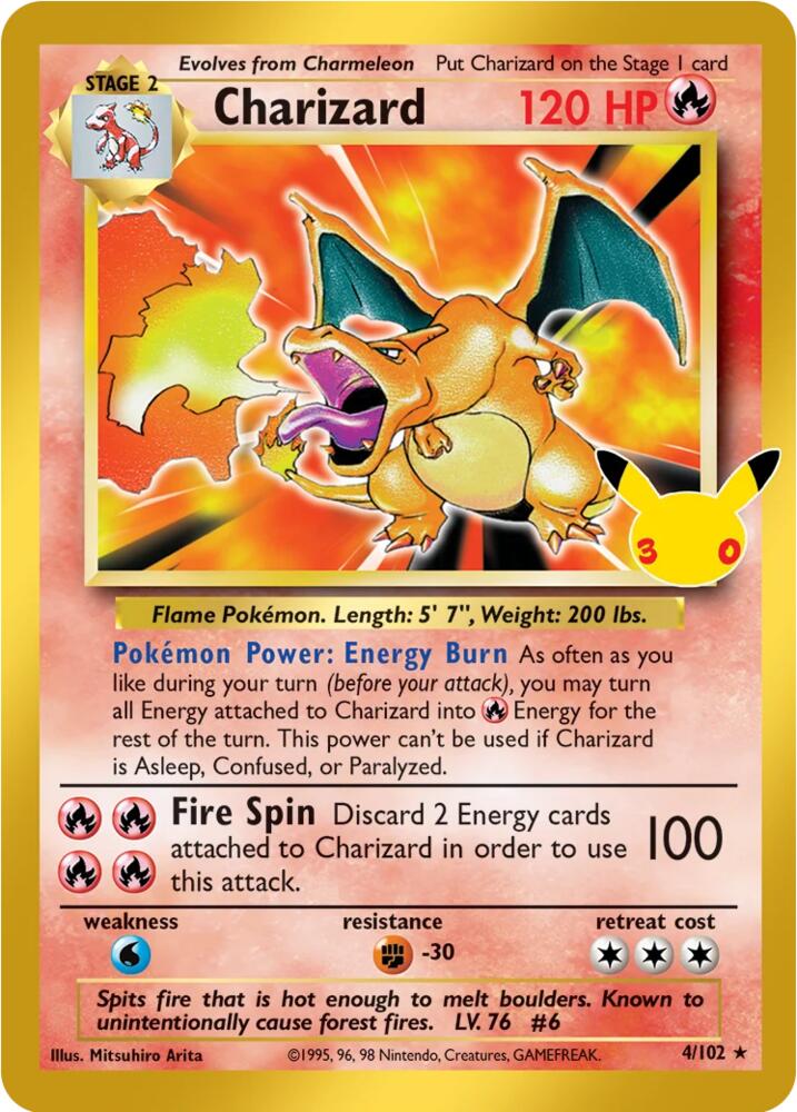 Charizard | ME: 30th Celebration Classic Collection #4/102