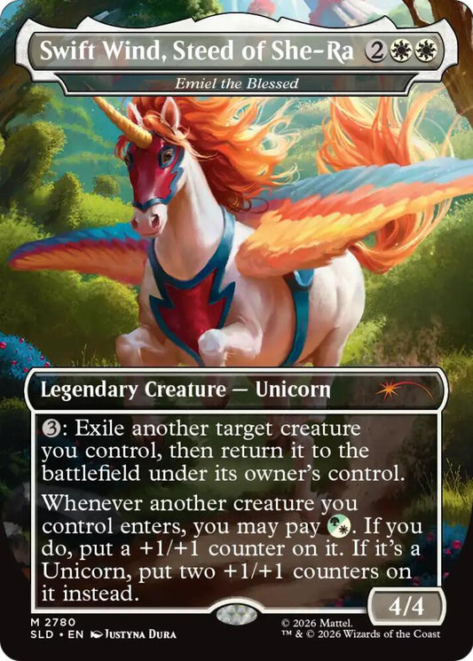 Swift Wind, Steed of She-Ra - Emiel the Blessed | Secret Lair Drop Series #2780