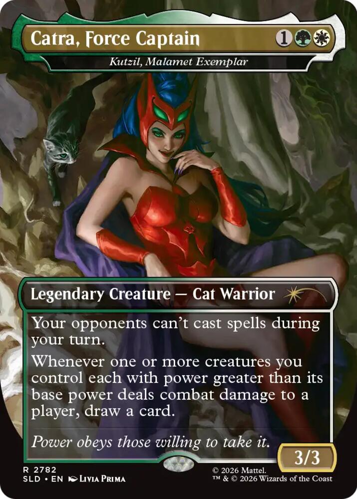 Catra, Force Captain - Kutzil, Malamet Exemplar | Secret Lair Drop Series #2782