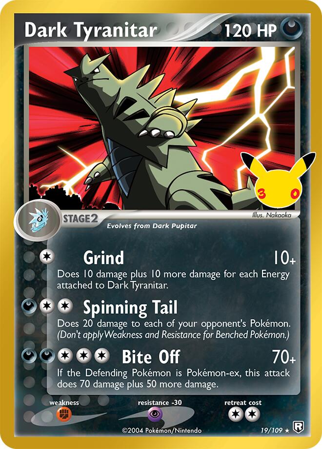 Dark Tyranitar | ME: 30th Celebration Classic Collection #19/109