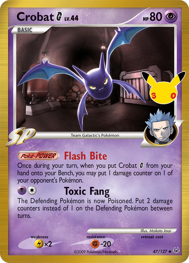 Crobat G | ME: 30th Celebration Classic Collection #47/127
