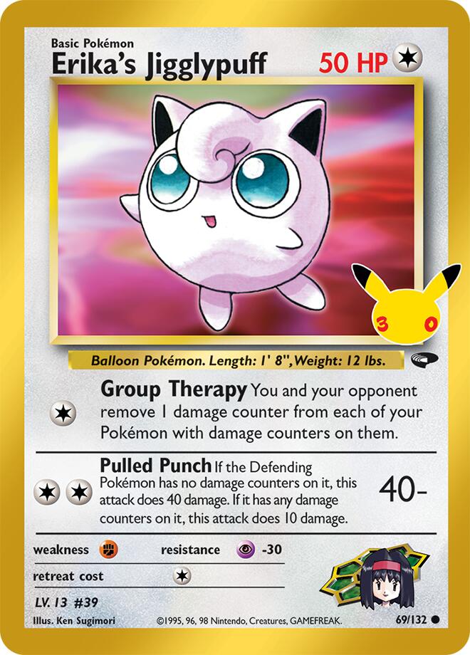 Erika's Jigglypuff | ME: 30th Celebration Classic Collection #69/132