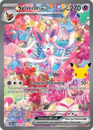 Sylveon ex - 153/128 | ME: 30th Celebration #153/128