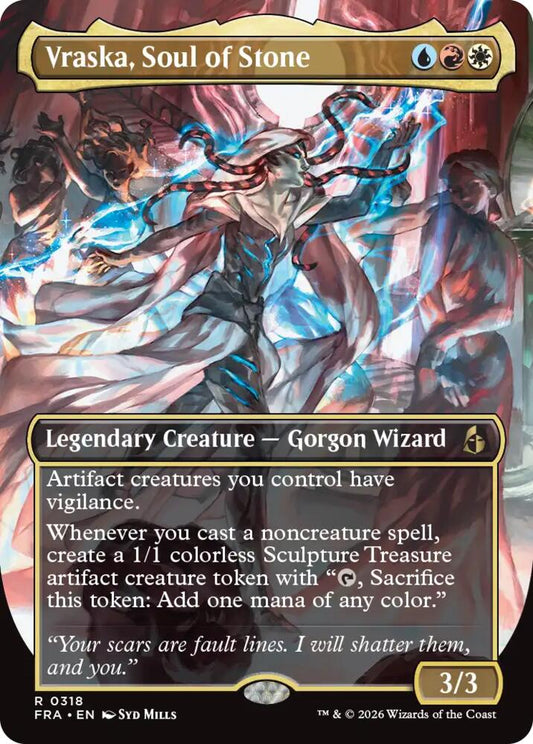 Vraska, Soul of Stone (Borderless) | Reality Fracture #318