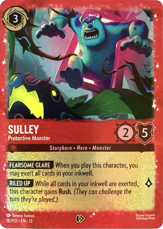 Sulley - Protective Monster | Disney Lorcana Promo Cards #18