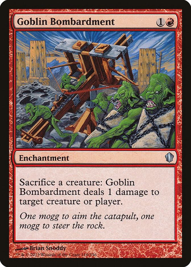 Goblin Bombardment | Commander 2013 #110