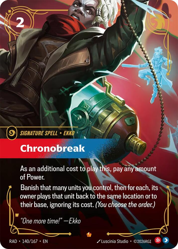Chronobreak | Radiance #140/167