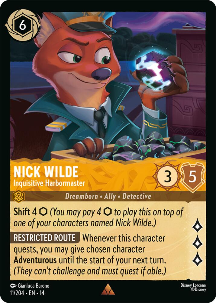 Nick Wilde - Inquisitive Harbormaster | Hyperia City #11/204