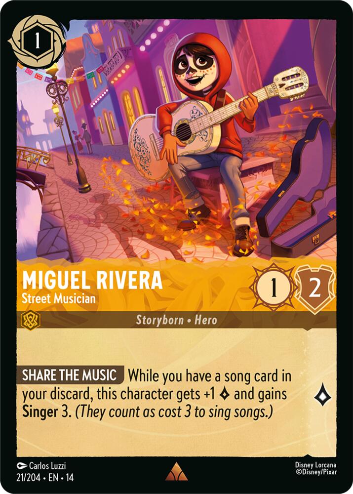 Miguel Rivera - Street Musician | Hyperia City #21/204