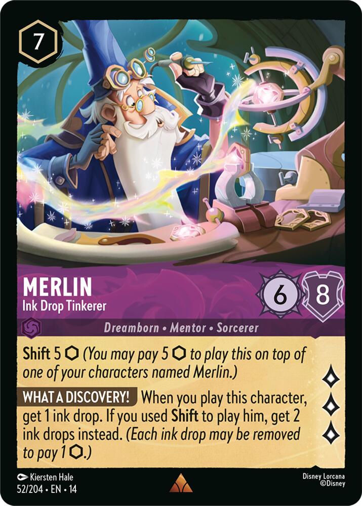 Merlin - Ink Drop Tinkerer | Hyperia City #52/204