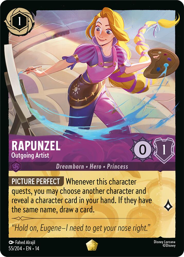 Rapunzel - Outgoing Artist | Hyperia City #55/204