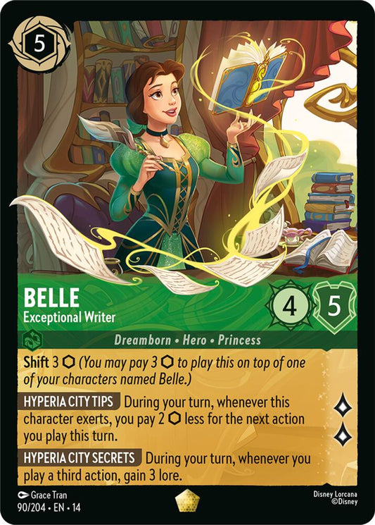 Belle - Exceptional Writer | Hyperia City #90/204