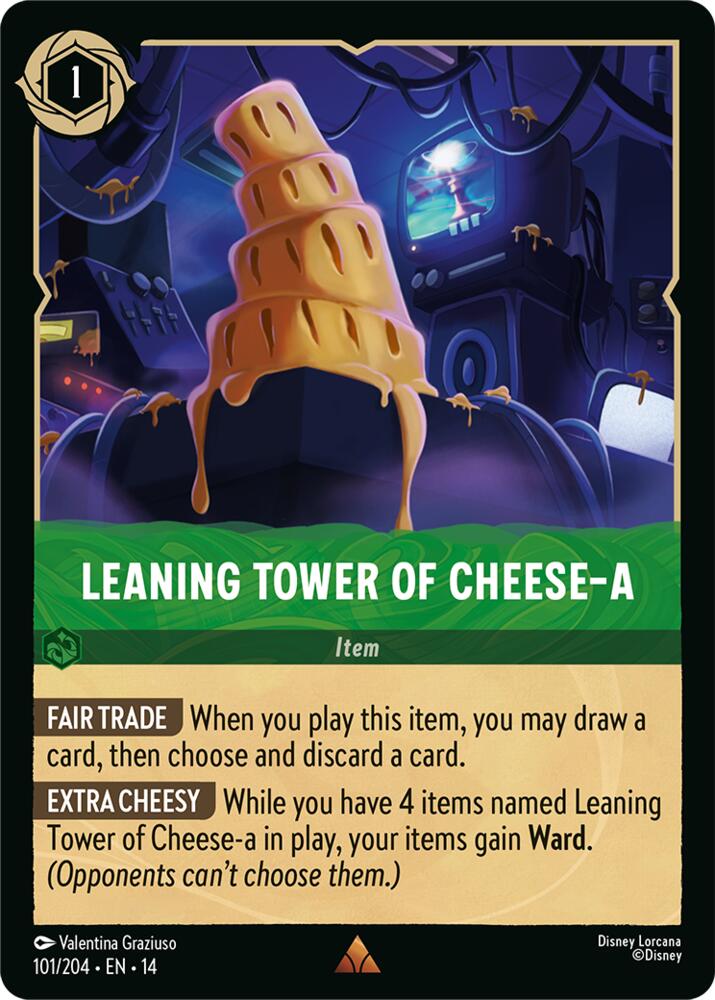 Leaning Tower of Cheese-a | Hyperia City #101/204