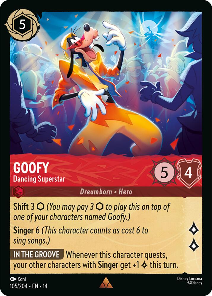 Goofy - Dancing Superstar | Hyperia City #105/204
