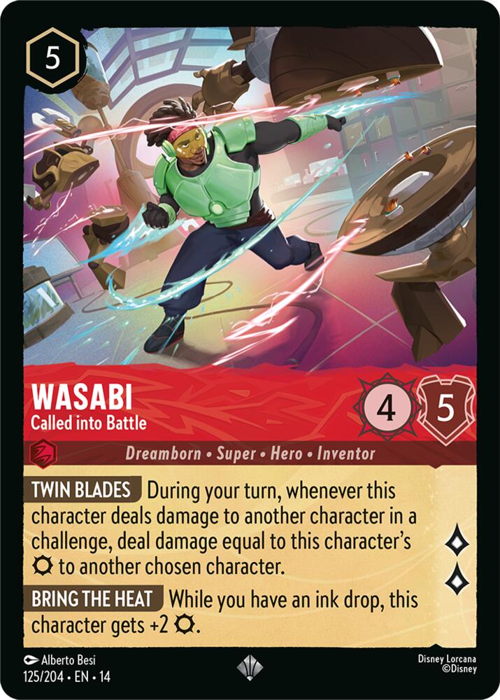 Wasabi - Called into Battle | Hyperia City #125/204