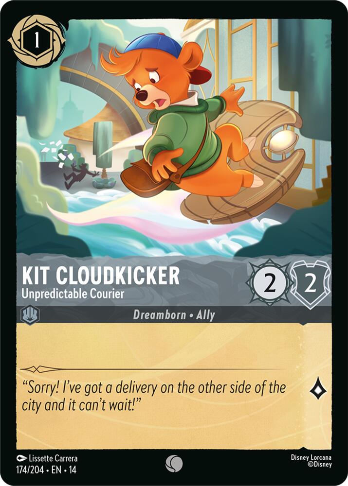 Kit Cloudkicker - Unpredictable Courier | Hyperia City #174/204