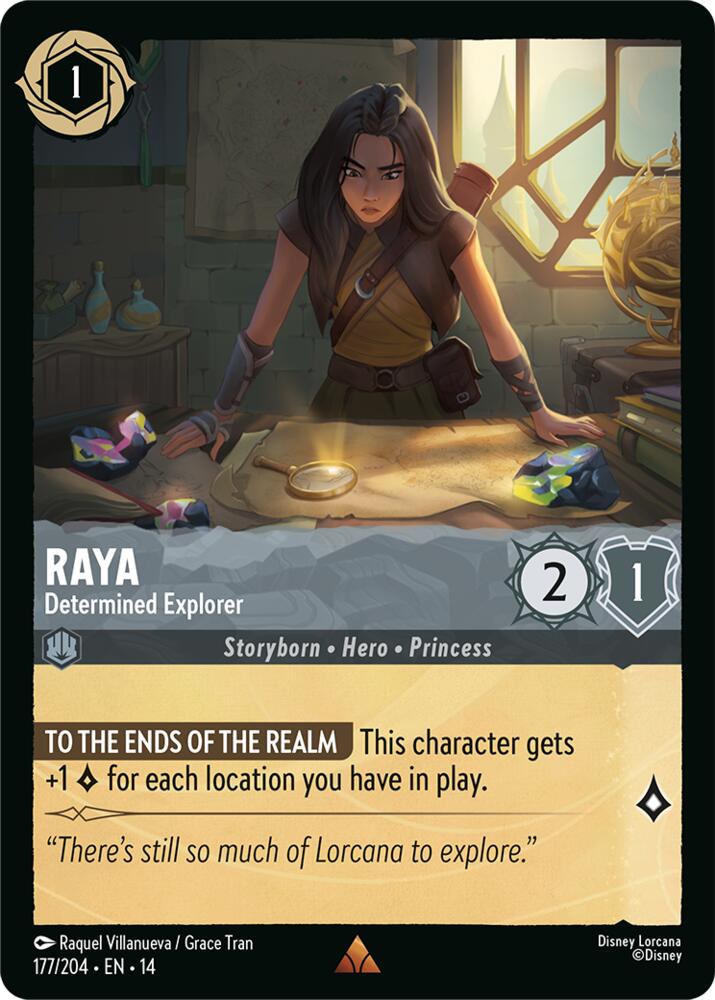 Raya - Determined Explorer | Hyperia City #177/204