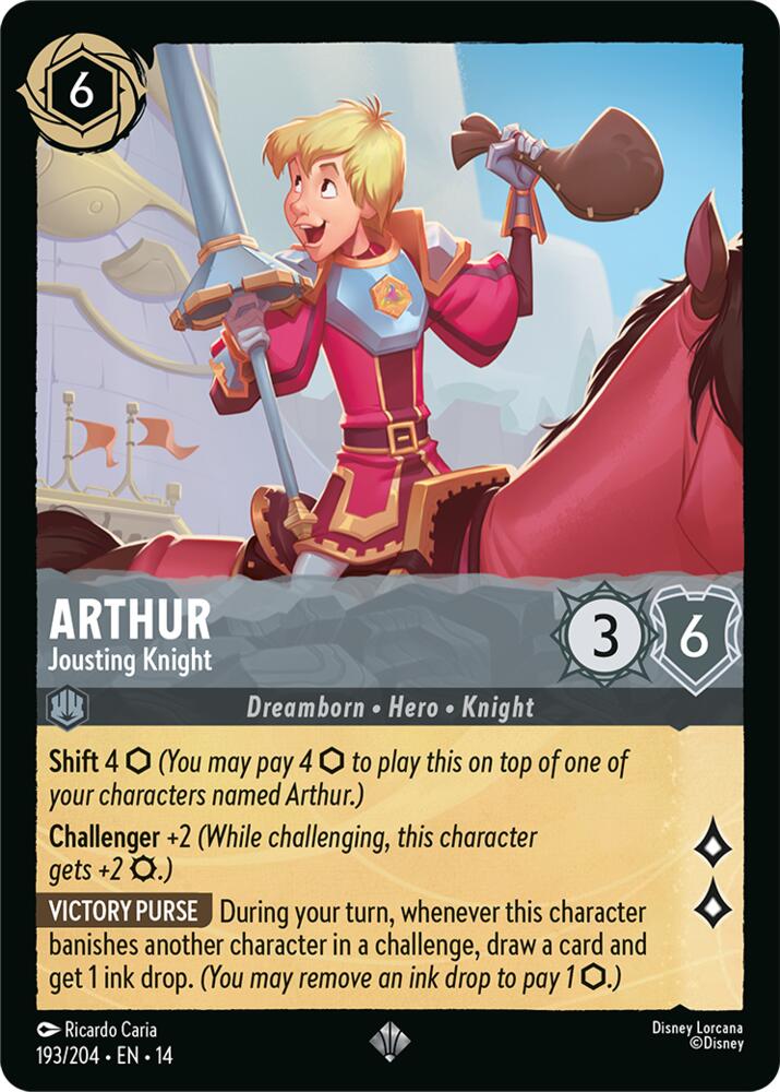 Arthur - Jousting Knight | Hyperia City #193/204