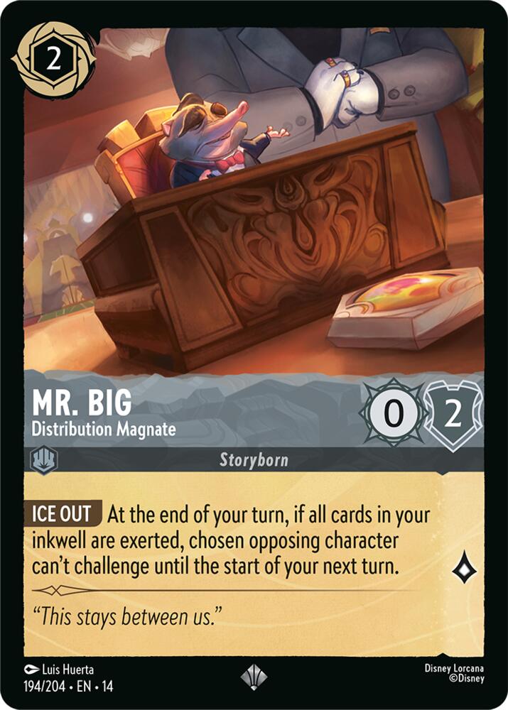 Mr. Big - Distribution Magnate | Hyperia City #194/204