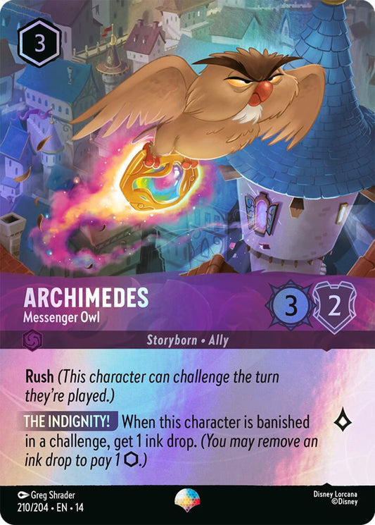 Archimedes - Messenger Owl (Epic) | Hyperia City #210/204