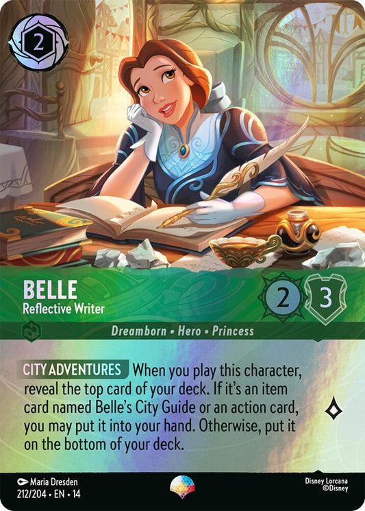 Belle - Reflective Writer (Epic) | Hyperia City #212/204