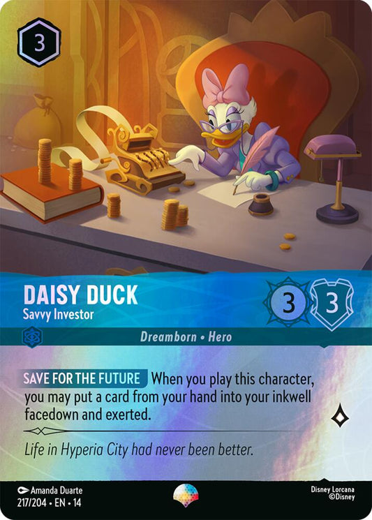 Daisy Duck - Savvy Investor (Epic) | Hyperia City #217/204