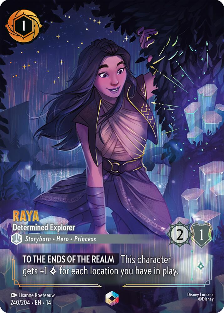 Raya - Determined Explorer (Enchanted) | Hyperia City #240/204
