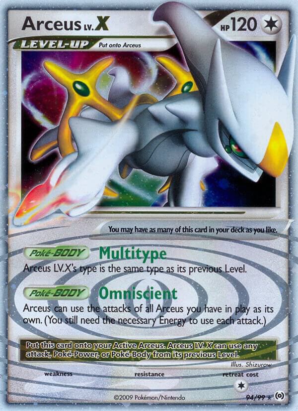 Arceus Lv.X (94) | Arceus #94/99