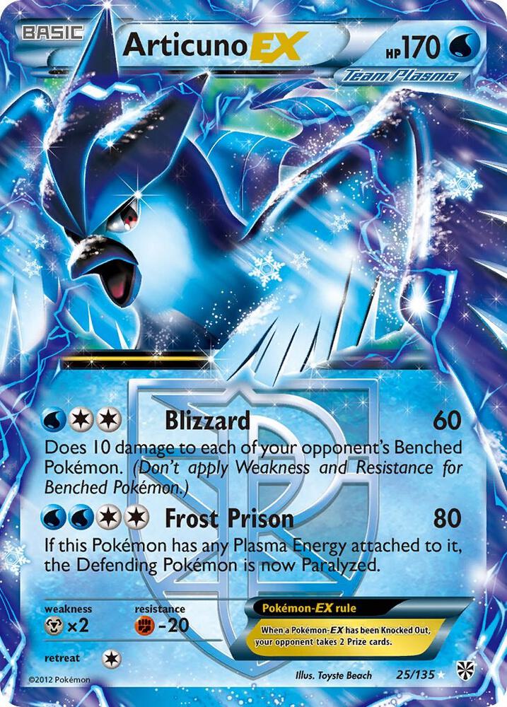Articuno EX (Team Plasma) | Plasma Storm #25/135