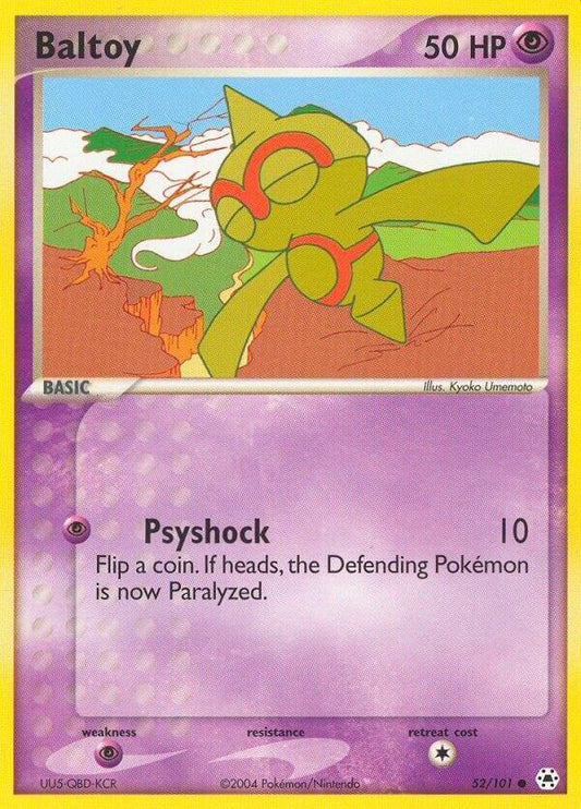 Baltoy - 52/101 | EX Hidden Legends #52/101
