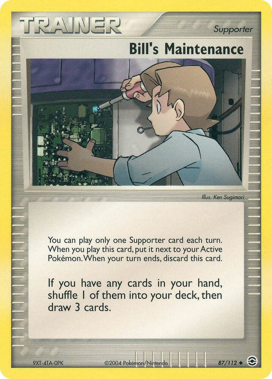 Bill's Maintenance | EX FireRed & LeafGreen #87/112