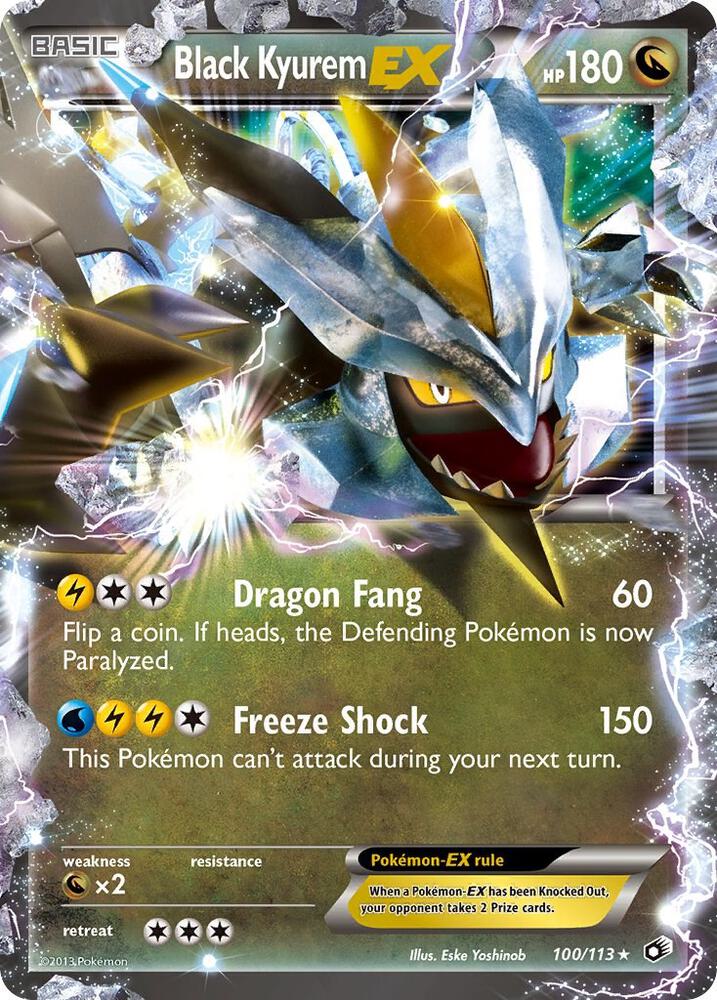 Black Kyurem EX | Legendary Treasures #100/113
