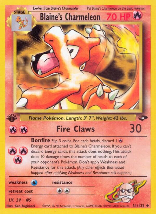 Blaine's Charmeleon | Gym Challenge #031/132