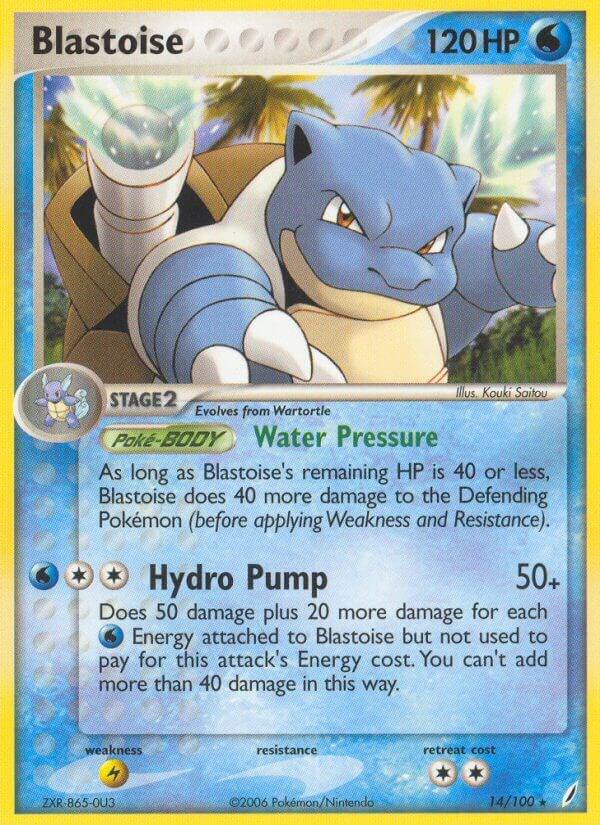 Blastoise | Crystal Guardians #14/100