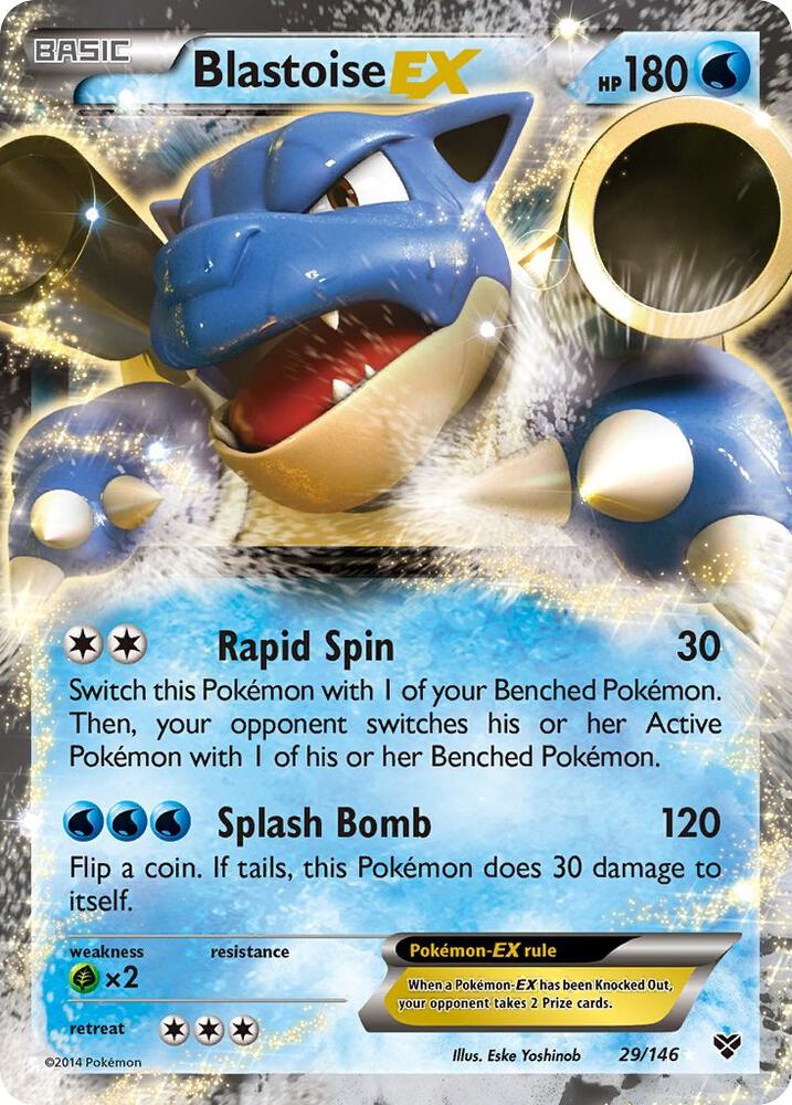 Blastoise EX | XY Base Set #29/146