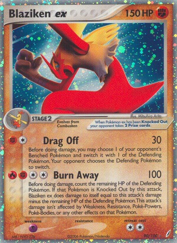 Blaziken ex | Crystal Guardians #90/100